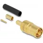 DELOCK SMB-pistik 91786 pressimiseks RG-174 ja RG-316 kaablitele koos termokahaneva toruga