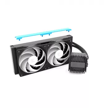 ZALMAN ALPHA2 V2 A24 240 mm protsessori vedelikjahuti — suletud ahelaga AIO, must