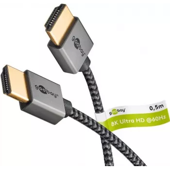 Goobay õhuke Ultra High-Speed HDMI -Cable - 8K/60Hz (75756)