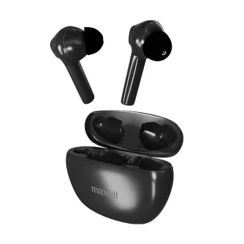 Maxell Dynamic+ juhtmevabad kõrvaklapid laadimisümbrisega Bluetooth must