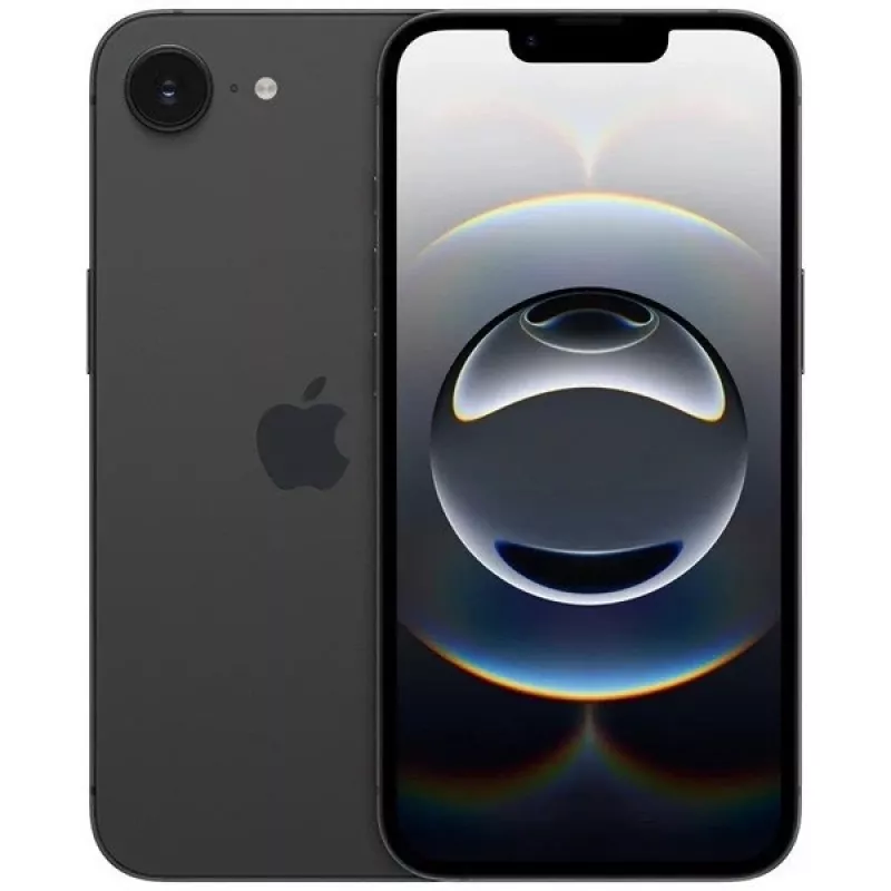 Apple iPhone 16e 15,5 cm (6,1) Dual SIM iOS 18 5G USB USB-C 512 GB Must