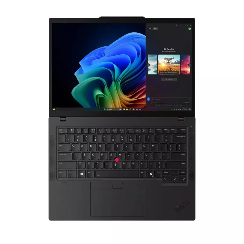 Sülearvuti Lenovo ThinkPad T14 Gen 6 (AMD) — AMD Ryzen AI 5 PRO 340, 14-tolline WUXGA, 32 GB DDR5, 512 GB SSD, Windows 11 Pro, Must