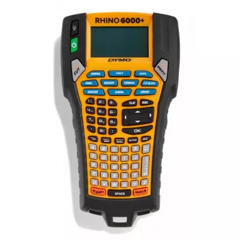DYMO RHINO 6000+ ABC CASE UK otsepõletus-termosiire Kollane Must