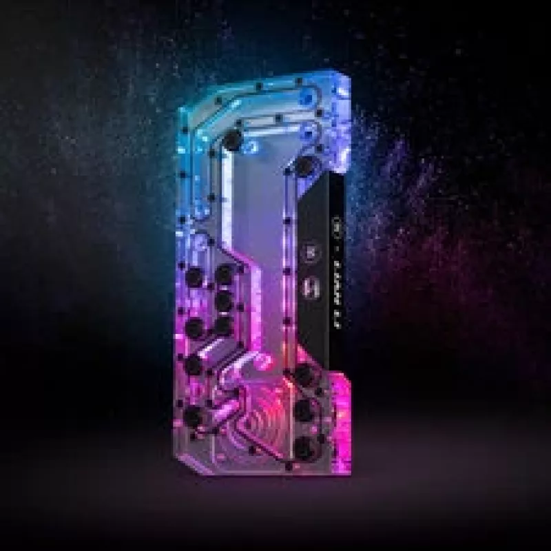Vesijahutusega jaotusplaat EK Water Blocks EK-Mana G2 Lian Li PC-O11D EVO jaoks (D5 pump) 0000012641
