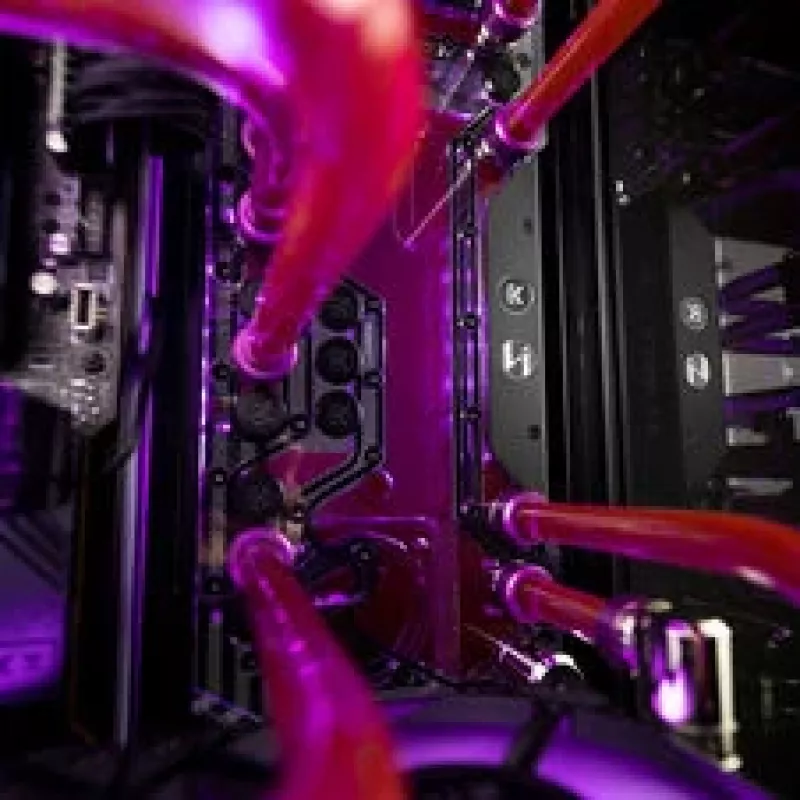 Vesijahutusega jaotusplaat EK Water Blocks EK-Mana G2 Lian Li PC-O11D EVO jaoks (D5 pump) 0000012641