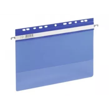 Rippkaust Durable 2561-06 A4 Plast Sinine Läbipaistev