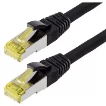 Võrgukaabel Helos 118125 must 10m Cat6a S/FTP