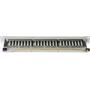Patch-paneel helos 146867 RJ-45 24 porti, hall RAL 7035
