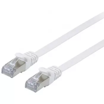Equip Cat.6A U/FTP lame patch-kaabel RJ-45 10 m valge