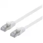 Equip Cat.6A U/FTP lame patch-kaabel RJ-45 10 m valge