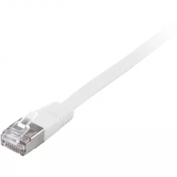 Equip Cat.6A U/FTP lame patch-kaabel RJ-45 10 m valge