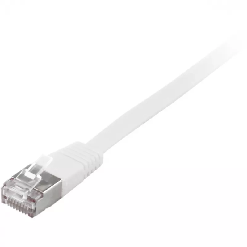 Equip Cat.6A U/FTP lame patch-kaabel RJ-45 10 m valge