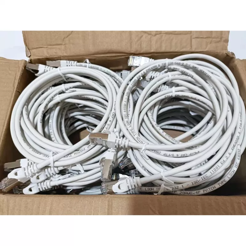 Equip Cat.6 S/FTP patch-kaabel RJ-45 1m Valge