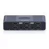 KVM-lüliti DIGITUS DS-12856 USB-C/USB-A 2-pordiline kahe HDMI-ga 4K60Hz (USB 3.2 Gen 1)