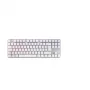Mehaaniline mänguriklaviatuur Cherry MX 8.2 TKL Wireless RGB – Tenkeyless, RF + Bluetooth, AZERTY, 88 klahvi, valge
