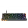 Mehaaniline mänguklaviatuur Cherry K5 Pro TMR Compact — 65% QWERTY US, juhtmega USB, RGB, must/oranž