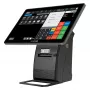 All-in-One Olympia T215K 15-tolline (38,1 cm) puutetundlik ekraan, Android 11, otsetermoprinter (8 cm), must