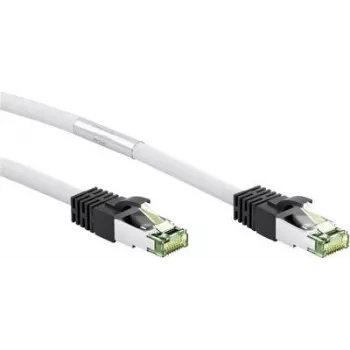 Goobay CAT 8.1 paigakaabel, S/FTP (PiMF), valge, 2 m - LSZH halogeenivaba, vask AWG 24 (55125)