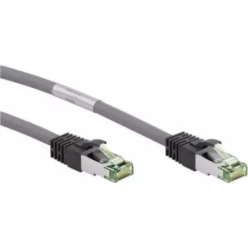 Goobay CAT 8.1 paigalduskaabel, S/FTP (PiMF), Hall, 5 m - LSZH halogeenivaba, vask AWG 24 (55139)