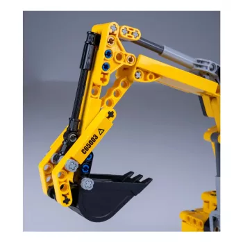 Ekskavaatorimudel Jamara CaDA Excavator Bricks, soovitatav vanus 8+, kaal 0,36 kg, must/kollane