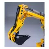 Ekskavaatorimudel Jamara CaDA Excavator Bricks, soovitatav vanus 8+, kaal 0,36 kg, must/kollane