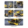 Mobiilkraana Jamara CaDA mudel 402886 — ehituskomplekt, must ja kollane, vanusele 8+