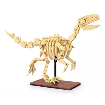 Ehituskomplekt Jamara CaDA Dinosaur fossil Velociraptor — 256 tükki, alates 8. eluaastast, beež/pruun