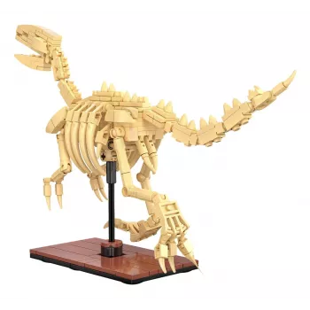 Ehituskomplekt Jamara CaDA Dinosaur fossil Velociraptor — 256 tükki, alates 8. eluaastast, beež/pruun