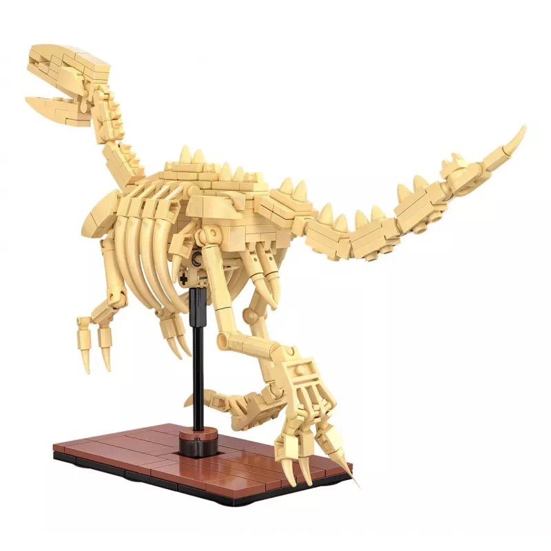 Ehituskomplekt Jamara CaDA Dinosaur fossil Velociraptor — 256 tükki, alates 8. eluaastast, beež/pruun