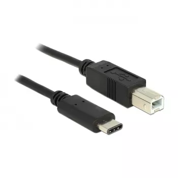 DeLOCK USB-kaabel 0,5 m USB2.0-C/USB2.0-B must