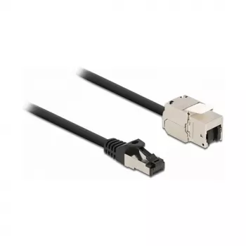 RJ45-pistikuga kaabel Keystone-mooduli RJ45-pesale DeLOCK 87029