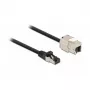 RJ45-pistikuga kaabel Keystone-mooduli RJ45-pesale DeLOCK 87029
