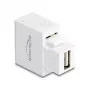 Seina keystone-moodul DELOCK USB-A laadimispordiga 5 W, valge