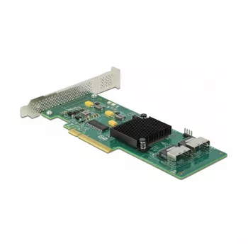 DeLOCK 8 pordiga SATA PCI Express x8 kaart ühenduskaabliga