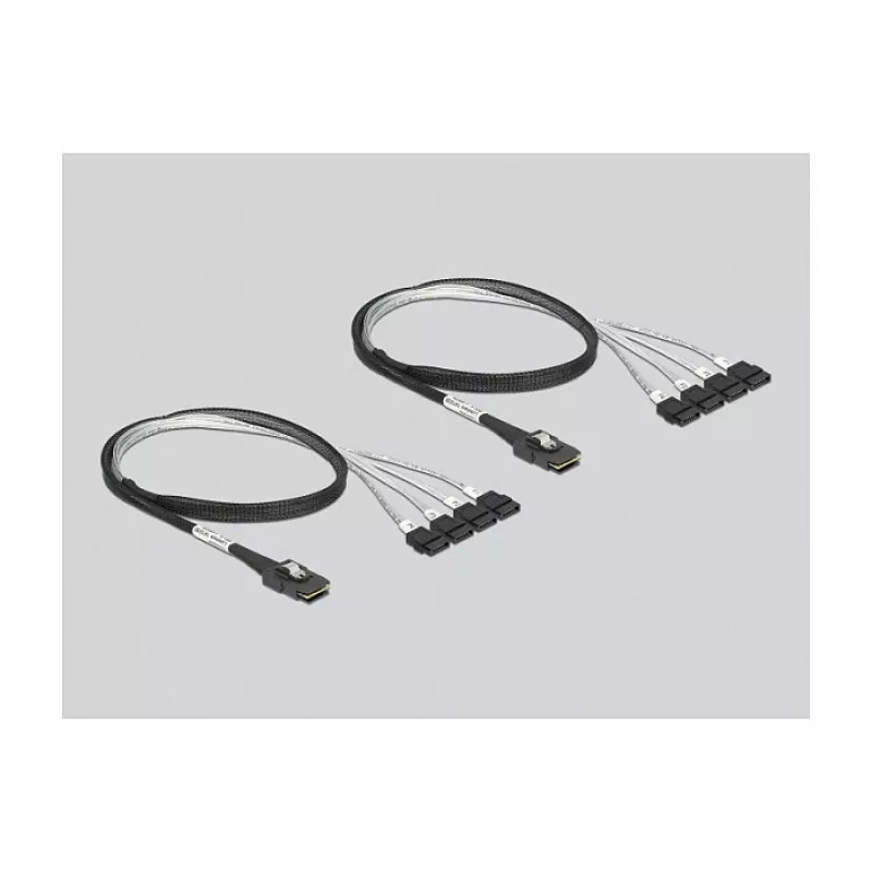 DeLOCK 8 pordiga SATA PCI Express x8 kaart ühenduskaabliga
