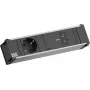 Bachmann CONI BM0023770 sisseehitatav moodul 1x CEE7/3-pistikupesa 1x USB-C/C 100W must L=0,2m