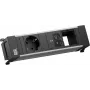 Jõuraami toitepistikumoodul Bachmann BM0024291, 1x CEE7/3, 1x USB-C PD 45W, 1x CM-kaabel pikkusega 0,2m