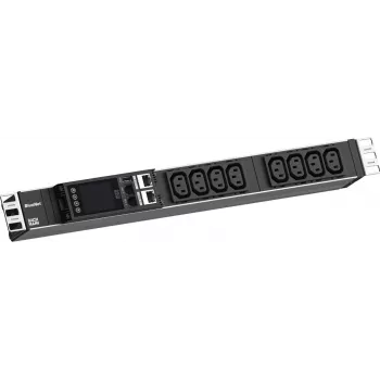 Power Distribution Unit Bachmann BN ESSENTIAL Metered 19 inch 8×C13, 2.0 m kaabel, CEE7/7 plug (BM0023691)