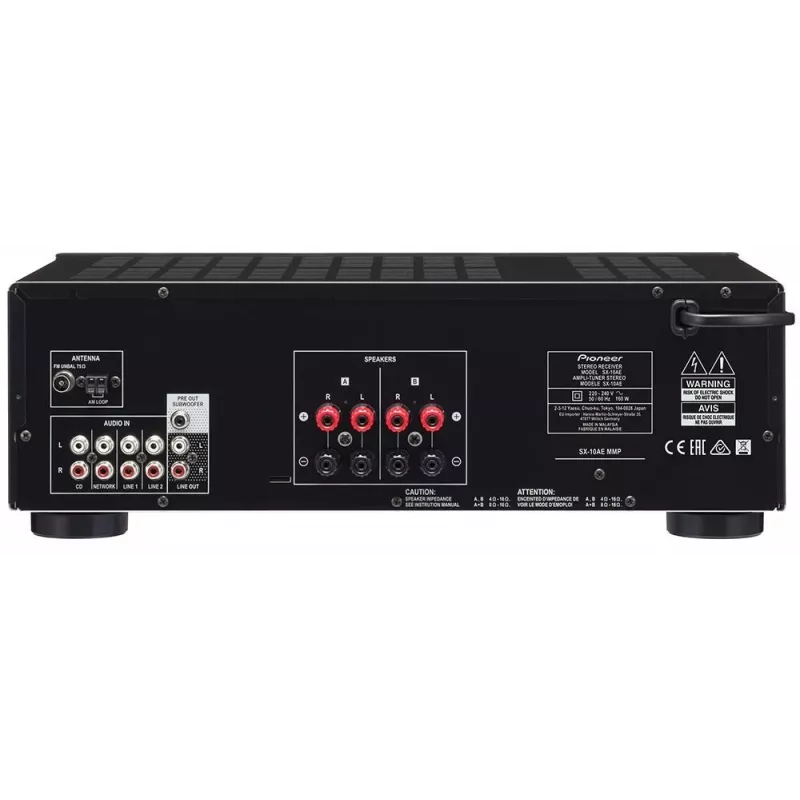 Pioneer SX-10AE 45 W 4.1 kanaliga stereovastuvõtja must