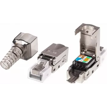 ATEN RJ-45 (J-45) isane traatühendus 2A-245G, hõbedane, Cat6A kaabelduse jaoks