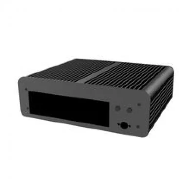 Akasa Euler CMX Mini-ITX ventilaatorita arvutikorpus A-ITX61-S1B — must, minikorpus passiivjahutusega süsteemidele