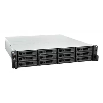 NAS Rack Synology RS2423RP+II (Rack 2U) AMD Ryzen V1780B 8 GB DDR4, 12 pesa, RAID, DiskStation Manager