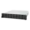 NAS Rack Synology RS2423RP+II (Rack 2U) AMD Ryzen V1780B 8 GB DDR4, 12 pesa, RAID, DiskStation Manager