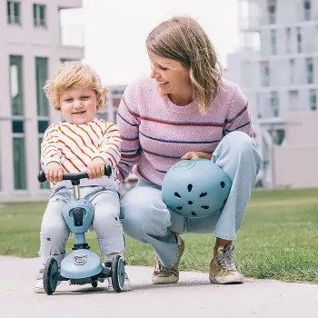 Kolmrattaline tõukeratas Scoot & Ride 96271 sinine lastele 2,8 kg