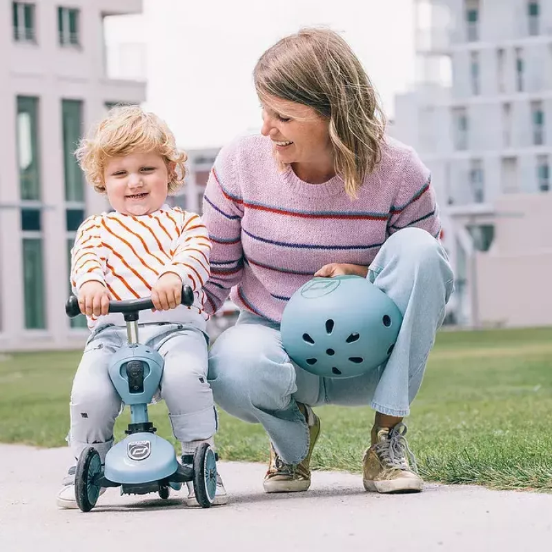 Kolmrattaline tõukeratas Scoot & Ride 96271 sinine lastele 2,8 kg