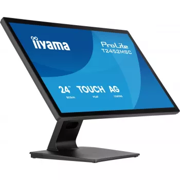 IIYAMA ProLite T2452MSC-B2AG 24-tolline Full HD IPS puutetundlik monitor 1920×1080, 5 ms, USB 3.2 jaotur, kõlarid, VESA