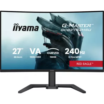 27-tolline IIYAMA G-MASTER GCB2784HSU-B1 kumer VA-mängumonitor 240 Hz FHD 1920x1080 USB-jaotur kõlarid VESA