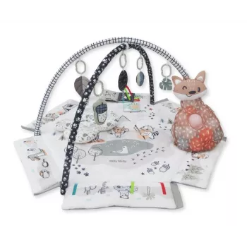 Beebi mängumatt milly mally Baby Mat 5in1 Minky – multifunktsionaalne 5-ühes beebimatt kõhuliolekuks, mängimiseks, puhkamiseks, roomamiseks, reisimiseks
