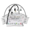 Beebi mängumatt milly mally Baby Mat 5in1 Minky – multifunktsionaalne 5-ühes beebimatt kõhuliolekuks, mängimiseks, puhkamiseks, roomamiseks, reisimiseks