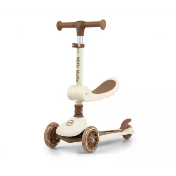 Tõukeratas milly mally Milly Mally Scooter Fuzzy Classic — laste tõukeratas, beež